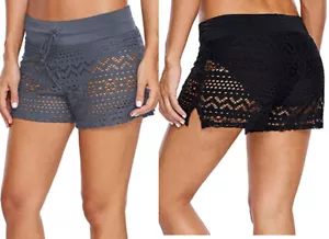 HP10) DAMEN KURZE HOTPANT BADESHORTS SCHWIMM BOARD HOSE SPITZE NEU GR. 36 - 66 - Bild 1 von 16