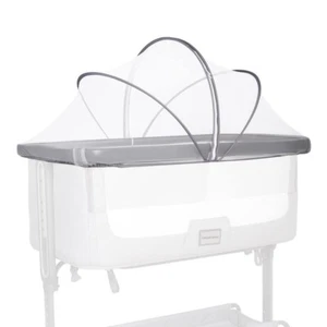 Beberoad Bassinet Mosquito Net with 2-Way Zipper (White). - Picture 1 of 2