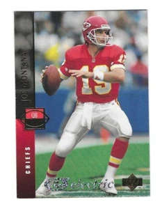 1994 UPPER DECK ELECTRIC SILVER #133 JOE MONTANA FOOTBALL CARD (NrMT-MT) - Foto 1 di 1