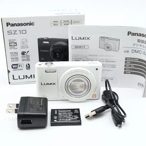 [Top mint] Panasonic Lumix DMC-SZ10 Body White - Picture 1 of 9