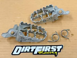 IMS Super Stock Footpegs Foot Pegs Honda CRF CR 125R 250R 300L 450R 250X 450X - Picture 1 of 7