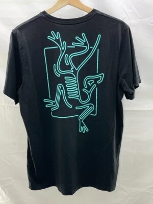 Camiseta mediana ARCTERYX Marquee de algodón negra Foto 1 de 4