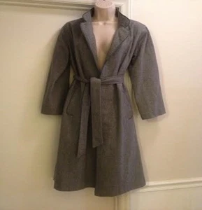 Cintura giacca principessa vintage Featherlite WELLINGTON FASHIONS grigia lana cordata U07 - Foto 1 di 12