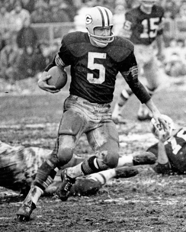 Green Bay Packers PAUL HORNUNG Glossy 8x10 Photo Football Print Poster HOF 86 Cover