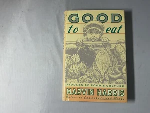 Good to Eat : Riddles of Food and Culture Hardcover Marvin Harris - Imagen 1 de 11