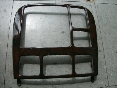 01 Mercedes Benz S500 W220 trim del tablero radio control de clima bisel Foto 1 de 4