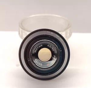 Lens Matar PZO 4.5/50 Enlarger Lens M42 In Plastic Case - Picture 1 of 12