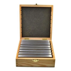 7 pairs Parallel Steel Gauge Block Set Ground Steel 14 plates 150 mm Long - Bild 1 von 11