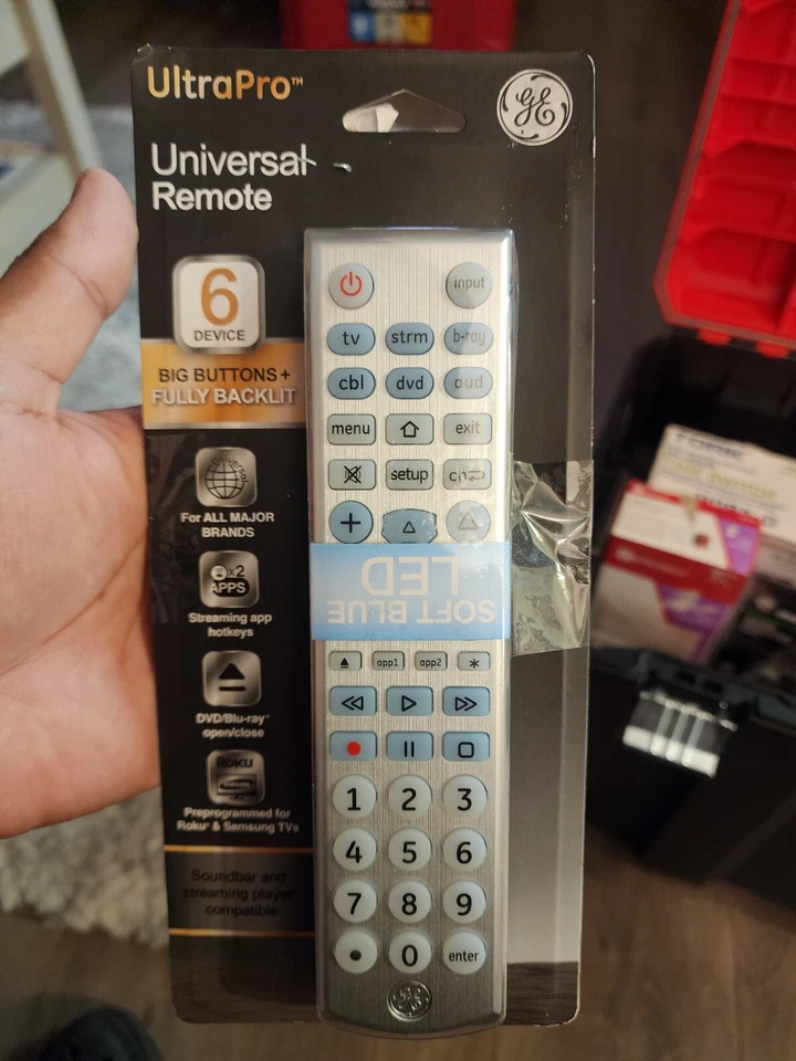 UltraPro Universal Remote 33712 6 Device GE - Image 1 of 1