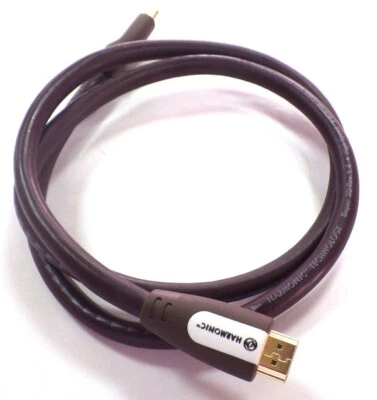 Cable HDMI Harmonic Alto Rendimiento Versión 1.3c Categoría 2 Flujo de Señal 1 Metro Foto 1 de 4