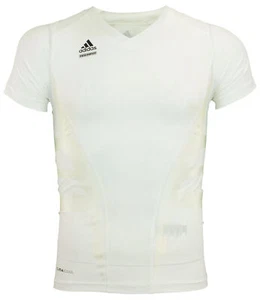 Adidas Men's Techfit Compression Short Sleeve Climacool Tee, Color Options - Picture 1 of 7