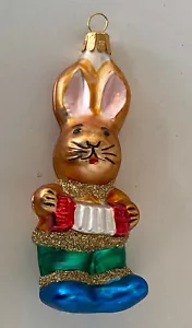 Decorazioni natalizie decorazioni albero di Natale coniglio natalizio fisarmonica 709/22 - Foto 1 di 3