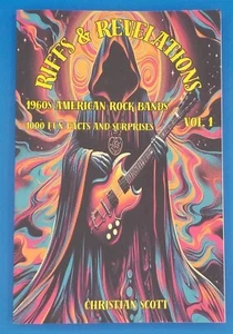 Riffs & Revelations 1960s American Rock Bands 1000 Fun Facts & Surprises Book  - Picture 1 of 7