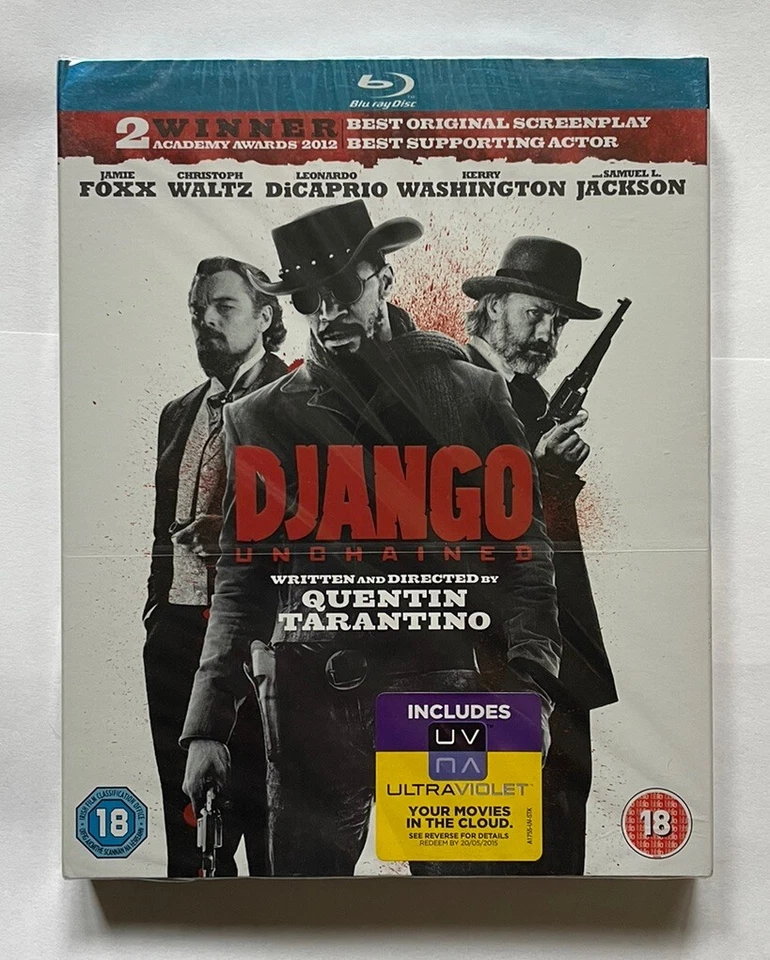 Django Unchained - UK Release Blu-ray [Region Free] New & sealed in shrinkwrap - Image 1 of 2