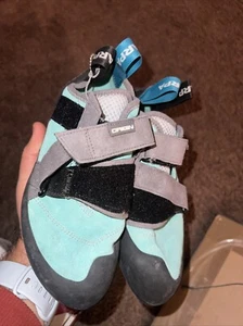 SCARPA WOMENS ORIGIN climbing shoes blue sz. 6 - Picture 1 of 3