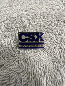 Vintage CSX Railroad Transportation Railway lapel hat pin - Picture 1 of 6