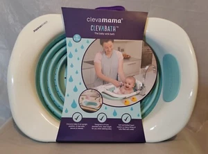 ClevaMama ClevaBath The Baby Waschbecken Badewanne Türkis Unisex. Neu, Wohnwagen, Kabine - Bild 1 von 8