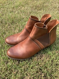 Pikolinos Zip Up Heel Booties Women’s Sz. 41 (9.5-10) Brown Leather - Imagen 1 de 12