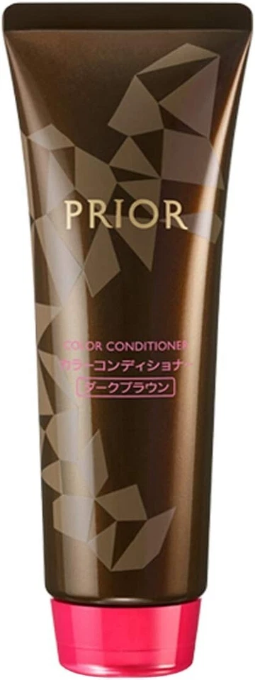 Shiseido Prior Color Acondicionador N Champú Cabello Marrón Oscuro 230g Reparación de Daños JP Foto 1 de 4