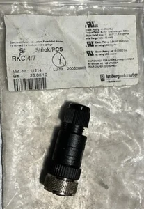 LUMBERG AUTOMATION-RKC 4/7-SENSOR CONNECTOR Nos Surplus Price Per 1 Unit - Picture 1 of 6