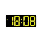 LED Digital Clock with Voice Control Desk Clock for Track Time Bed side Clock