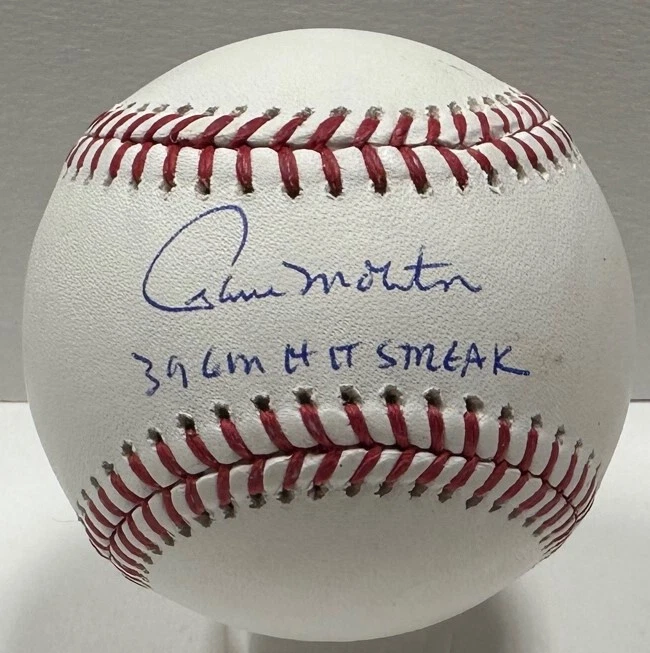 Brewers PAUL MOLITOR Signed Official MLB Baseball w/ 39 Gm Hit Streak AUTO - JSA - Image 1 of 1