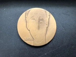 State of Israel ARTHUR RUBINSTEIN 3RD PIANO MASTER 1980 BRONZE MEDAL cst - Picture 1 of 2
