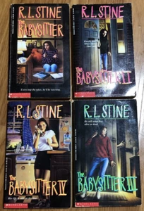RL Stine The Babysitter Complete Series 1-4 Paperback Books See Pictures - Picture 1 of 12