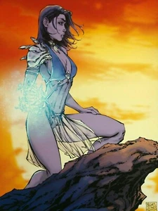 FATHOM #9 SDCC 2021 ART PRINT MICHAEL TURNER & PETERSTEIGERWALD 13x19 - Picture 1 of 2