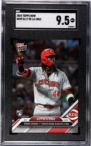 2024 Topps Now #690 Elly De La Cruz (RC) 13/09/2024 Rookie Crushes 1st Grand - Imagen 1 de 2