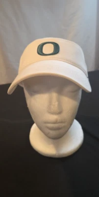 Oregon Ducks Visera Unisex Correa Trasera Blanca Nike Dri Fit Sombrero Gorra Gancho Lazo Tenis Foto 1 de 4