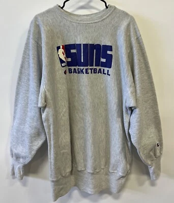 Vtg Champion Reverse Weave NBA Phoenix Suns Basketball Sweatshirt Men's XXL - Image 1 of 4