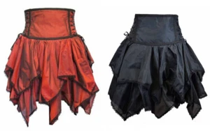Jordash Dark Star Skirt Black Goth Poly Silk One Size - Picture 1 of 6