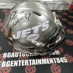 Laveranues Coles Autographed NY Jets Signed Flash Mini Helmet Signed Steiner CX - Picture 1 of 3