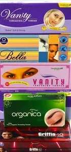 Hilo de algodón con rosca para cejas tocador orgánico Griffin Bella elige cantidad - Imagen 1 de 1