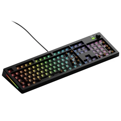 Glorious Gaming - GMMK 3 Barebones Custom Gaming Keyboard Kit with Knob, 100 - Image 1 of 4