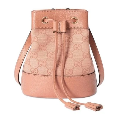 NUEVO MINI BOLSO CUBO GUCCI OPHIDIA GG ROSA ÓXIDO Foto 1 de 4
