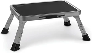 Foldable Step Stool, Adjustable Step Stool with a Non-Slip Platform, Step Ladder - Picture 1 of 12
