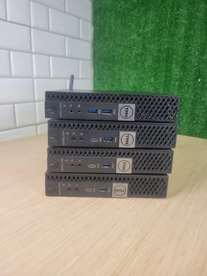 Lote de 4 Micro PC Dell OptiPlex • i5-6th/7th • 8GB • 128GB SSD • Wi-Fi • Win 10 Foto 1 de 4