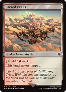 Sacred Peaks - 418 / English / Near Mint mtg - Picture 1 of 1