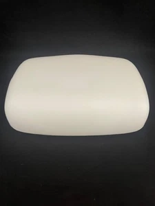 Plafoniera in vetro bianco satinato anni '50 D. 20x30 Cm. - Foto 1 di 4