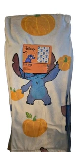 Disney Stitch Halloween Plush Throw Blanket Pumpkin Harvest Fall, 50x70 Inches - Picture 1 of 3