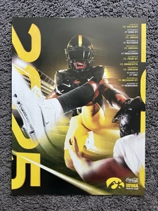 2025 IOWA HAWKEYES Football Official Poster Schedule + Bonus 2024 & 2023 Posters - Picture 1 of 1