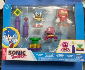 Juego de figuras de acción Sonic The Hedgehog Classic Oil Ocean Quest Jakks Pacific - Imagen 1 de 2