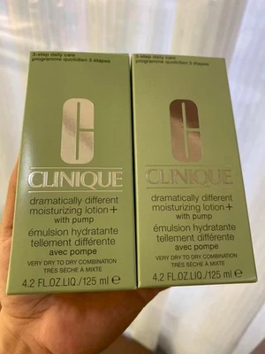 Clinique Dramatically Different Moisturizing Lotion with Pump 2x125ml