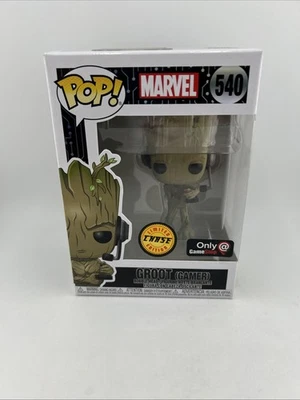 Funko Pop! Vinilo: - Groot (Gamer) - Gamestop - Chase - #540 Foto 1 de 4