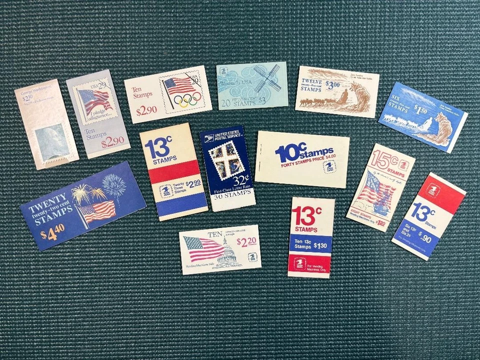 Group of All Different MNH Booklets. Face Value is $42.19. - Image 1 of 1