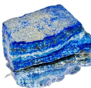 Deep Blue Lapis Lazuli Pyrite Cab Cabbing Stone Rough Raw Crystal Mineral Rock - Picture 1 of 5