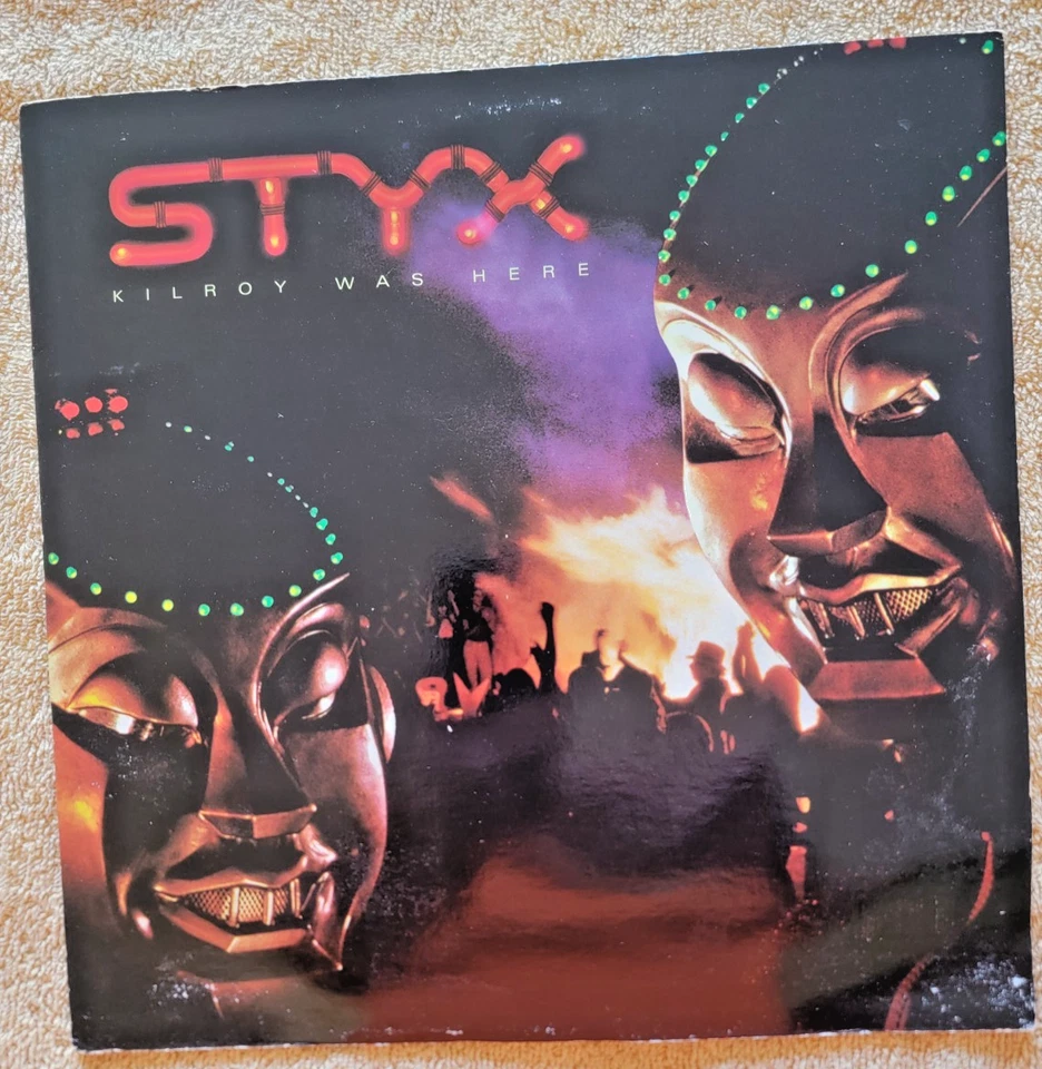 Styx Kilroy Was Here Vintage Vinyl LP 1983 A&M Record SP-3734 EX - Image 1 of 4