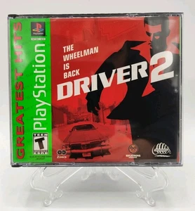 Driver 2 - (PS1, 2000) *CIB mit Reg Card + Case Protector* NEAR MINT* getestet! - Bild 1 von 24
